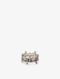 Emanuele Bicocchi Avelli Cross Sterling Silver Ring
