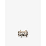 Avelli Cross sterling silver ring - S/T