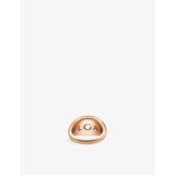 Bvlgari diamond ring 18ct rose gold 0.59ct, UK version