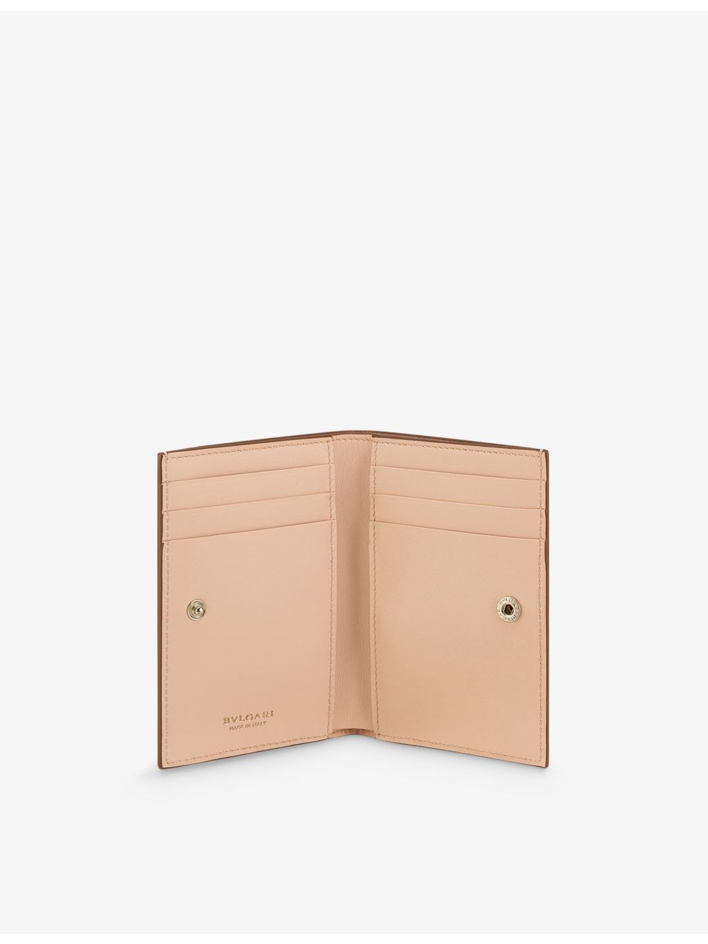 Bvlgari Serpenti Forever metallic leather card holder - British product