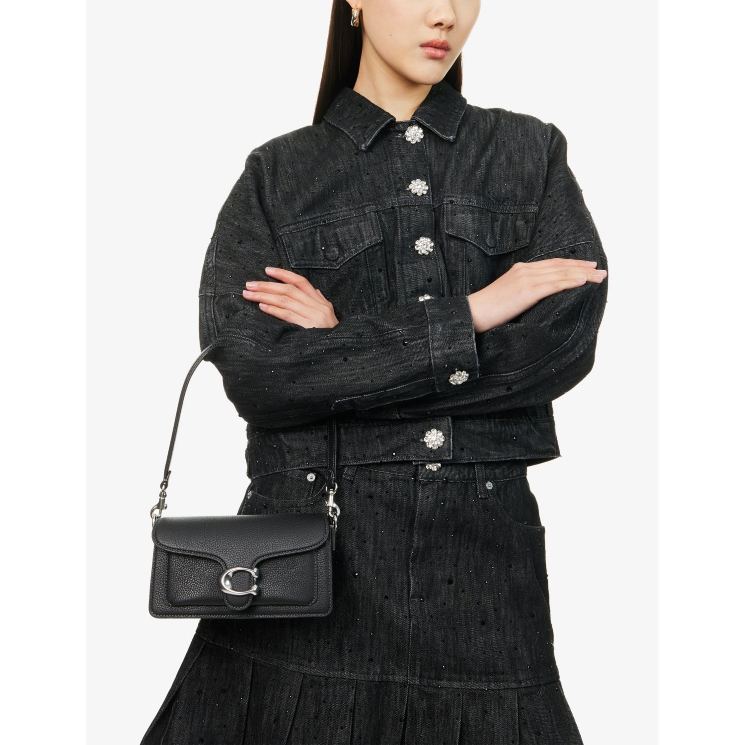 Coach Tabby 20 leather shoulder bag (British brand)