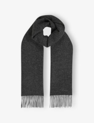 Reiss Picton wool and cashmere scarf, UK version