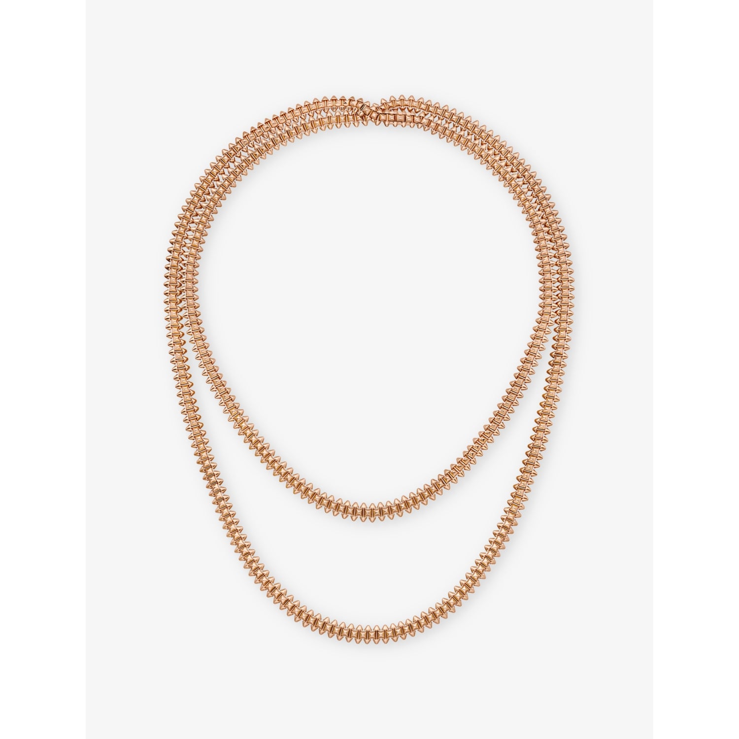 Cartier Clash de Cartier rose-gold necklace 90cm, imported from the UK