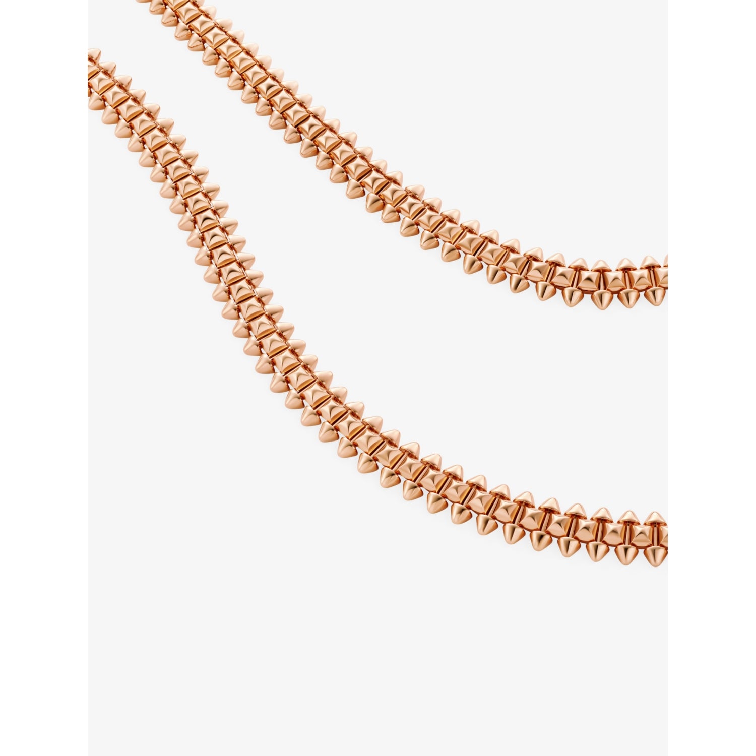 Cartier Clash de Cartier rose-gold necklace 90cm, imported from the UK