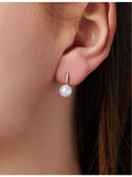 Yoko London pearl and diamond earrings in 18ct white gold (British brand)