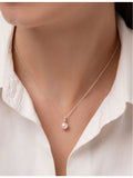 Yoko London 18ct white gold Akoya pearl diamond necklace (British brand)