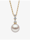Yoko London 18ct gold Akoya pearl necklace, imported from the UK