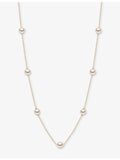 Yoko London 18ct gold freshwater pearl necklace (British brand)