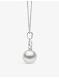 Yoko London Starlight pendant necklace South Sea pearl 0.22ct diamond, UK version