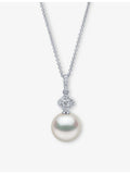 Yoko London Starlight pendant necklace South Sea pearl 0.22ct diamond, UK version