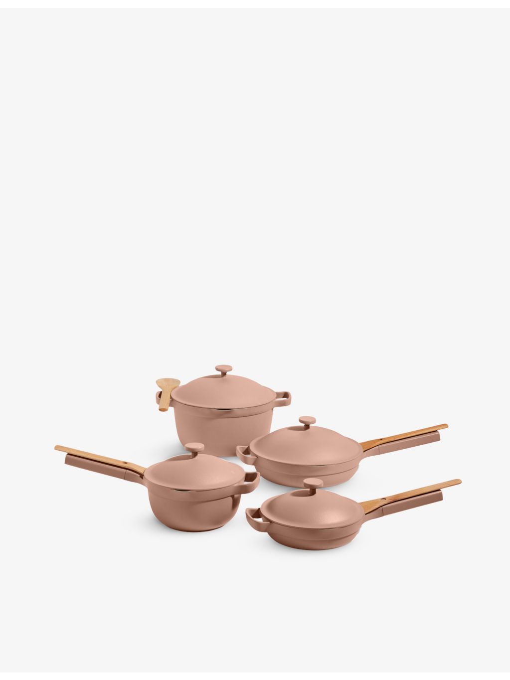Our Place aluminium cookware set four pieces (British brand)