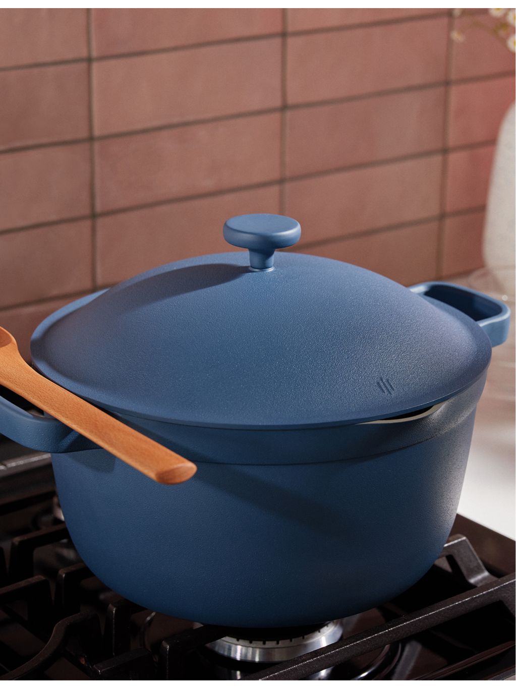 Our Place non-stick ceramic pot 26.7cm with lid, imported from the UK