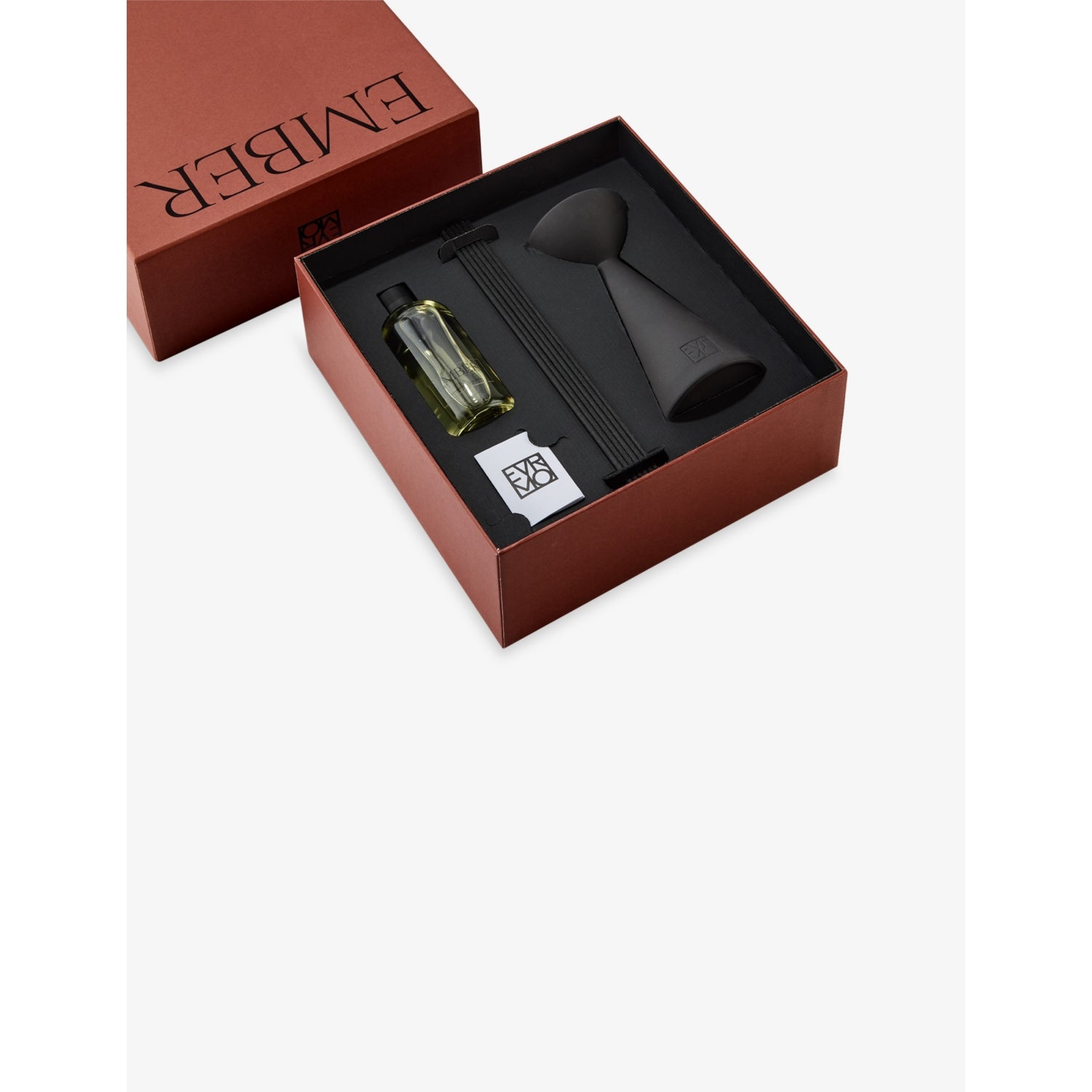 Evermore Ember Fire and Burnt Amber reed diffuser 150ml, UK version