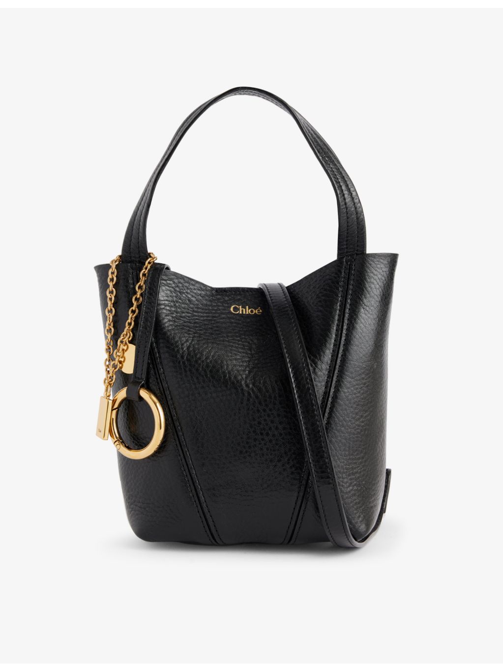 Chloé Spin small leather tote bag, imported from the UK