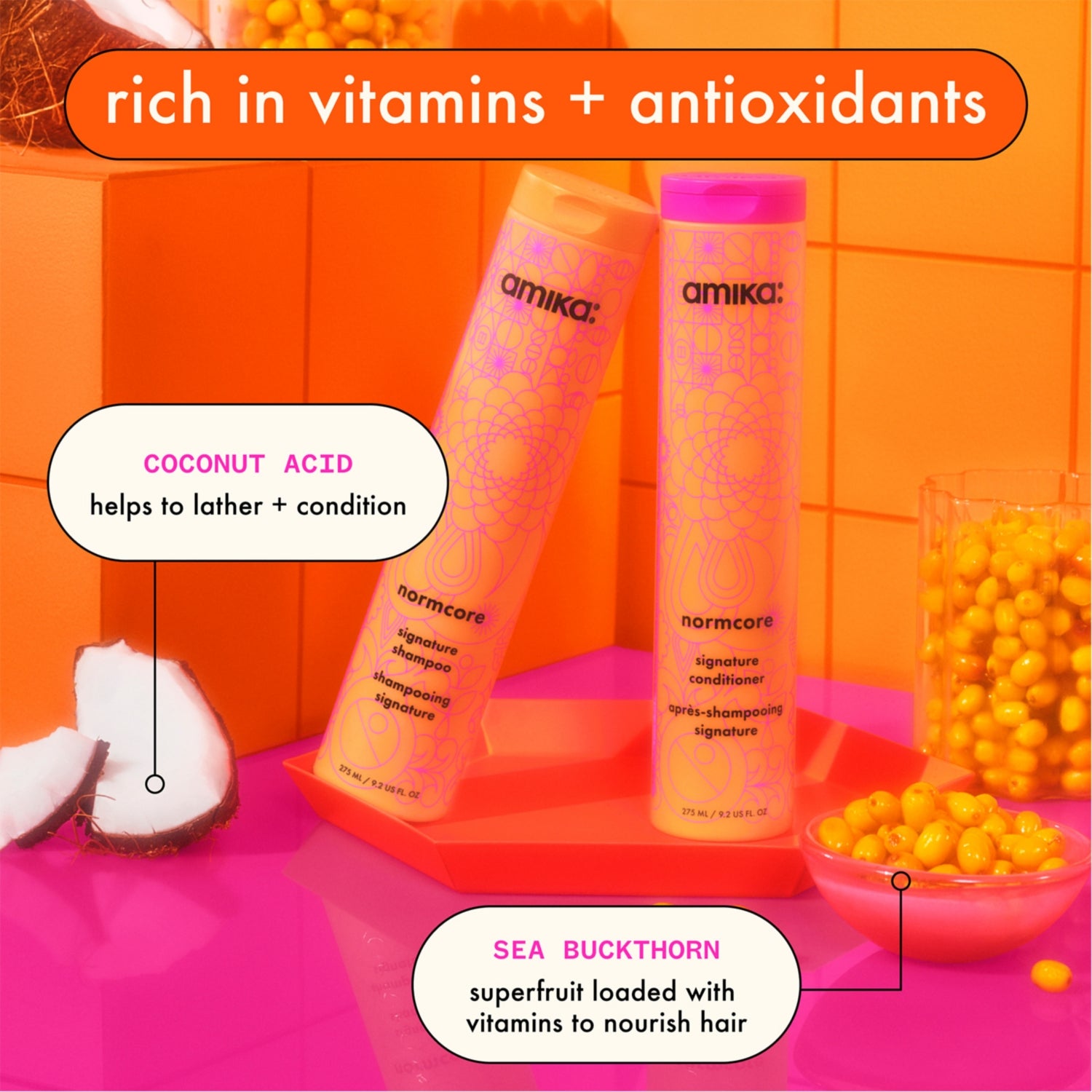 amika Normcore Signature conditioner 275ml, UK version