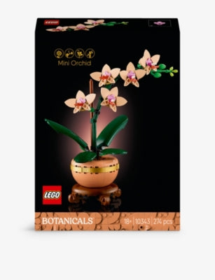 LEGO Botanicals Mini Orchid 10343 building set, 274 pieces (British brand)