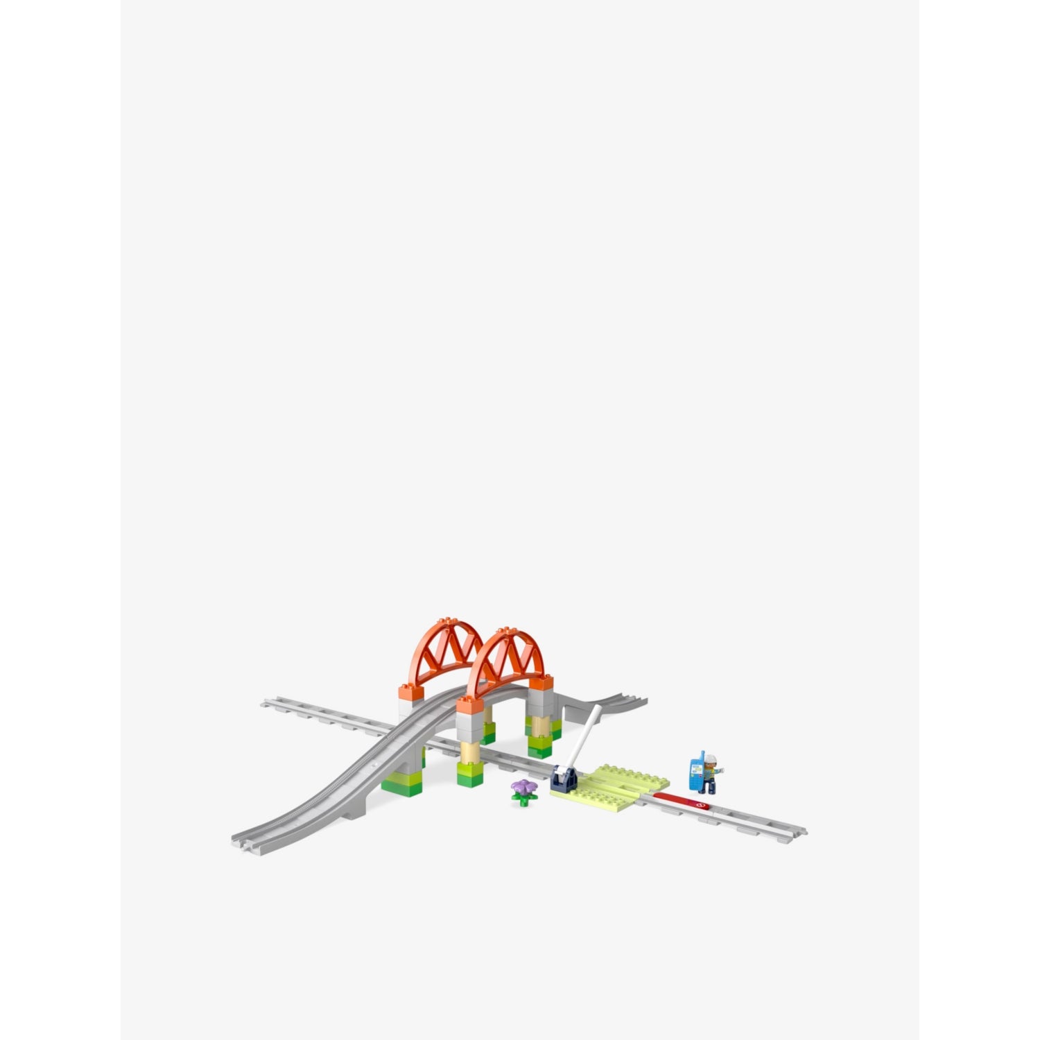 LEGO Duplo 10426 train bridge expansion set 42 pieces (British brand)
