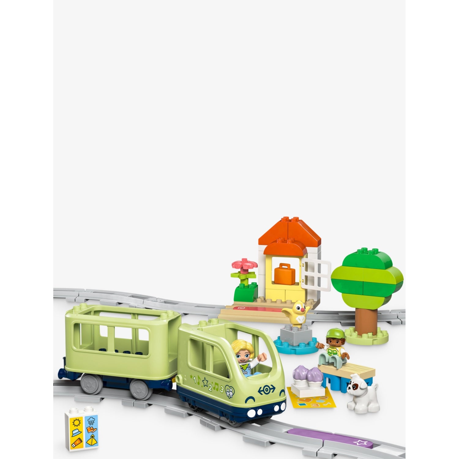 LEGO Duplo interactive adventure train set 57 pieces - British product