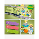 LEGO Duplo interactive adventure train set 57 pieces - British product
