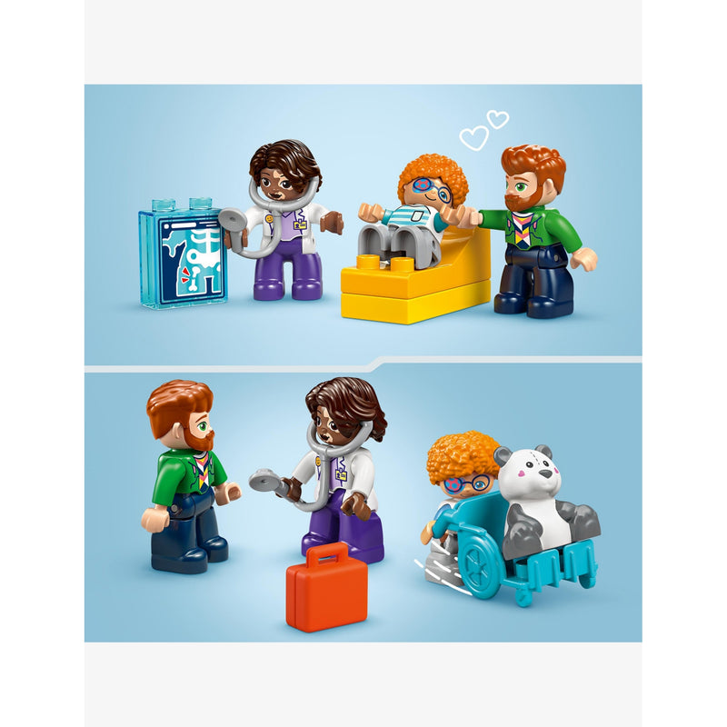 LEGO Duplo 10449 doctor playset 65 pieces, imported from the UK