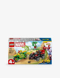 LEGO Marvel Spidey Spin and Electro dinosaur vehicle chase set, UK version