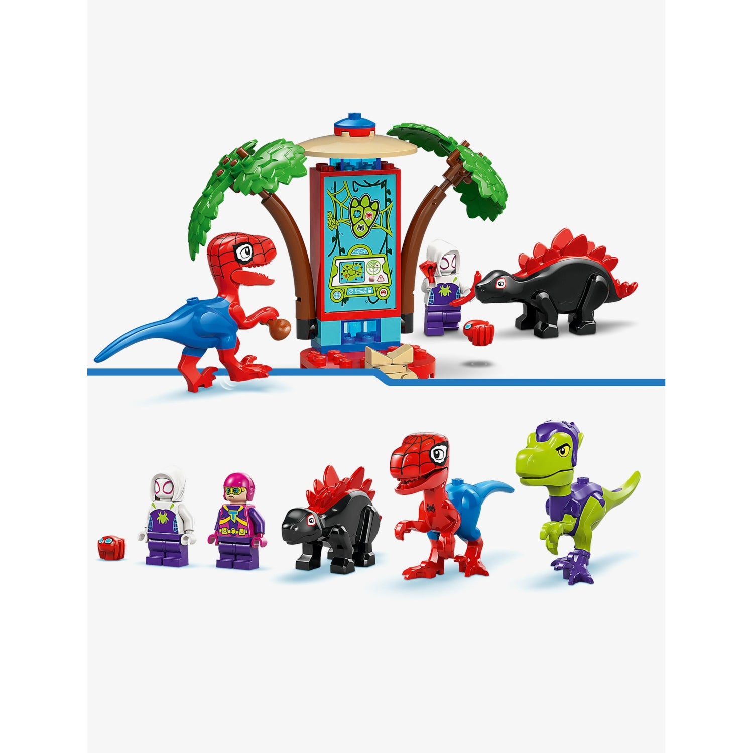 LEGO Marvel Spidey and Gobby's Raptor Battle set, 143 pieces, UK version
