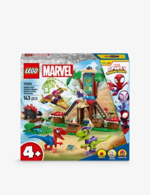 LEGO Marvel Spidey and Gobby's Raptor Battle set, 143 pieces, UK version