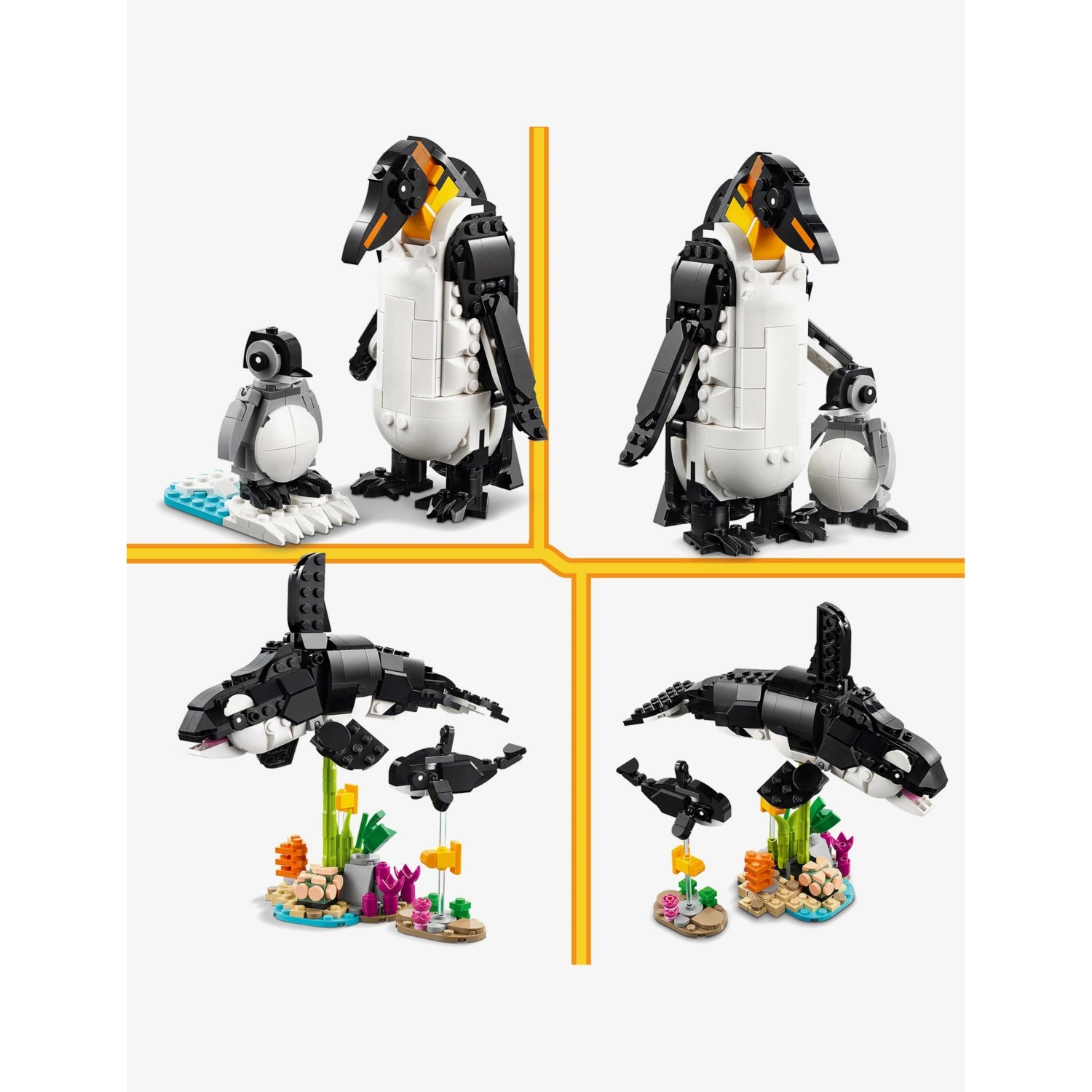 LEGO Creator Panda Family building set 626 pieces (British brand)