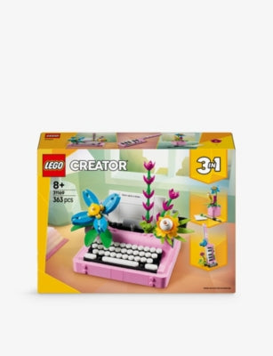 selfridges LEGO Creator 31169 Typewriter with Flowers Building Set- Buy online at McGrocer