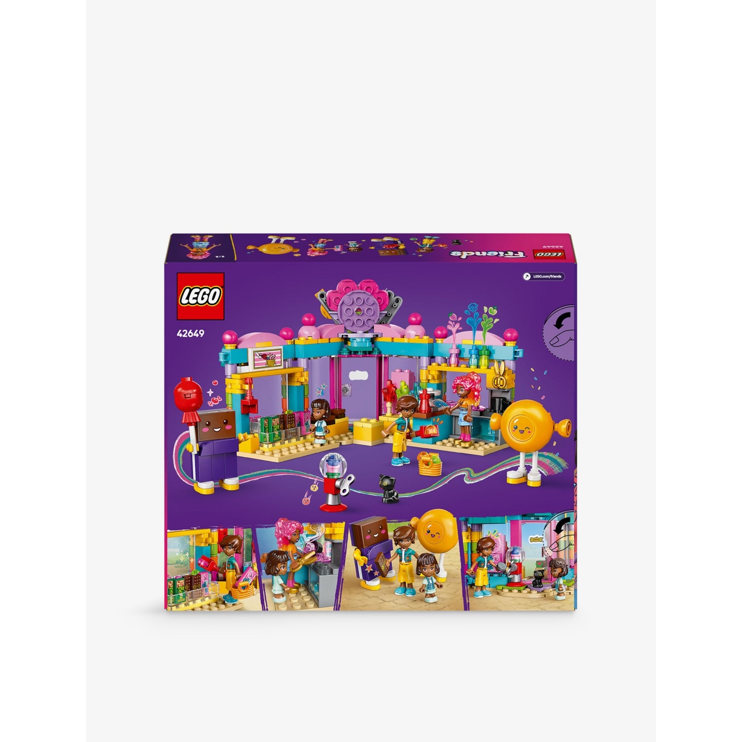 LEGO Friends Candy Store 42649 building set, imported from the UK