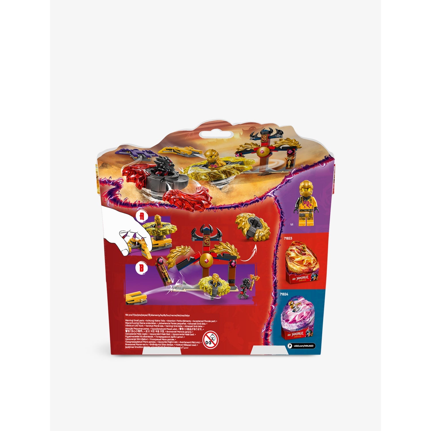 LEGO NINJAGO 71826 Dragon Spinjitzu Battle Pack - British product