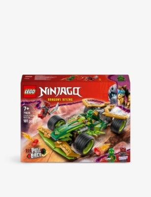 LEGO NINJAGO Lloyd's Pull-back Race Car playset 181 pieces - British product