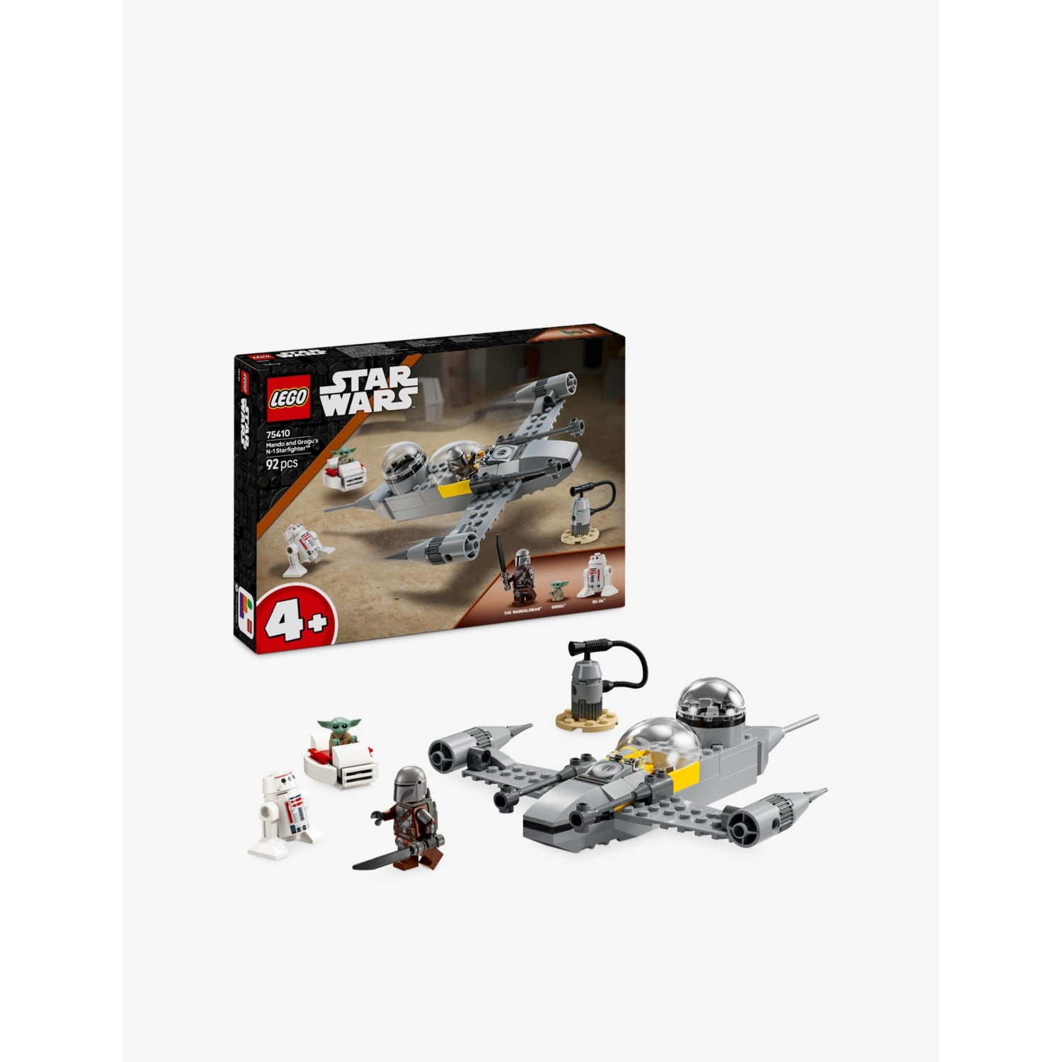 LEGO Star Wars N-1 Starfighter building set 92 pieces, UK version
