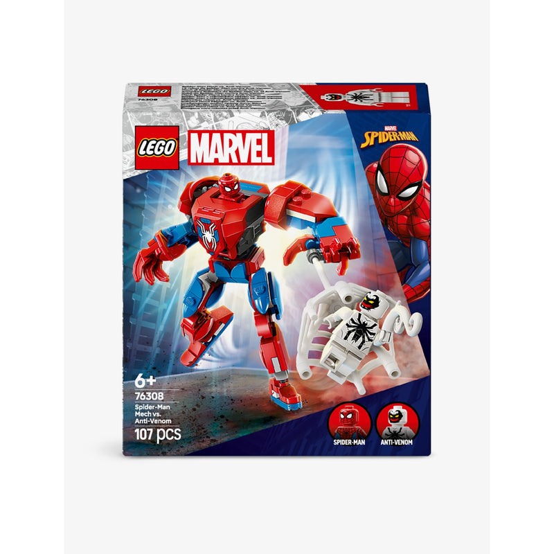 LEGO Spider-Man Mech vs. Anti-Venom playset 107 pieces, UK version
