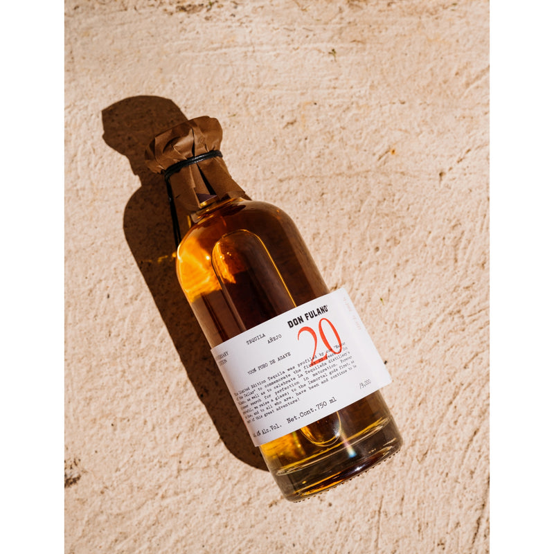 Don Fulano tequila 20th Anniversary 750ml, UK version
