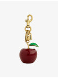 Coach small apple resin and enamel bag charm - British product