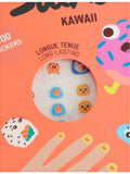 Kawaii nail stickers animal shapes 200 count (British brand)