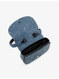 Diesel denim shoulder bag with magnetic fastening (British brand)