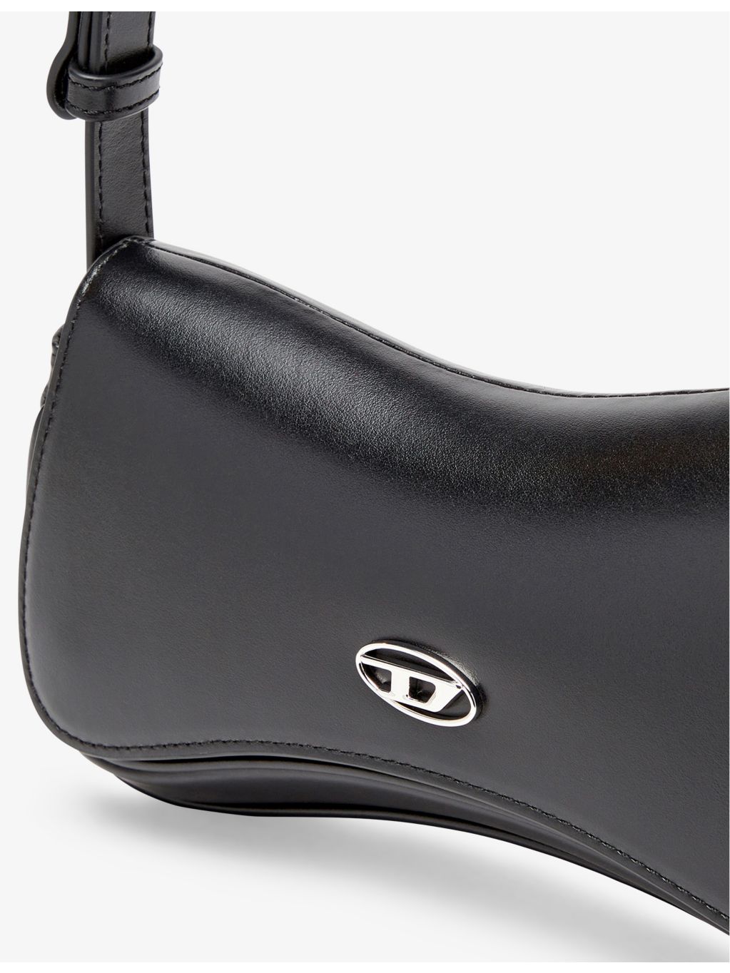 Diesel Play leather clutch bag with adjustable strap - British product