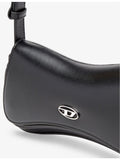 Diesel Play leather clutch bag with adjustable strap - British product