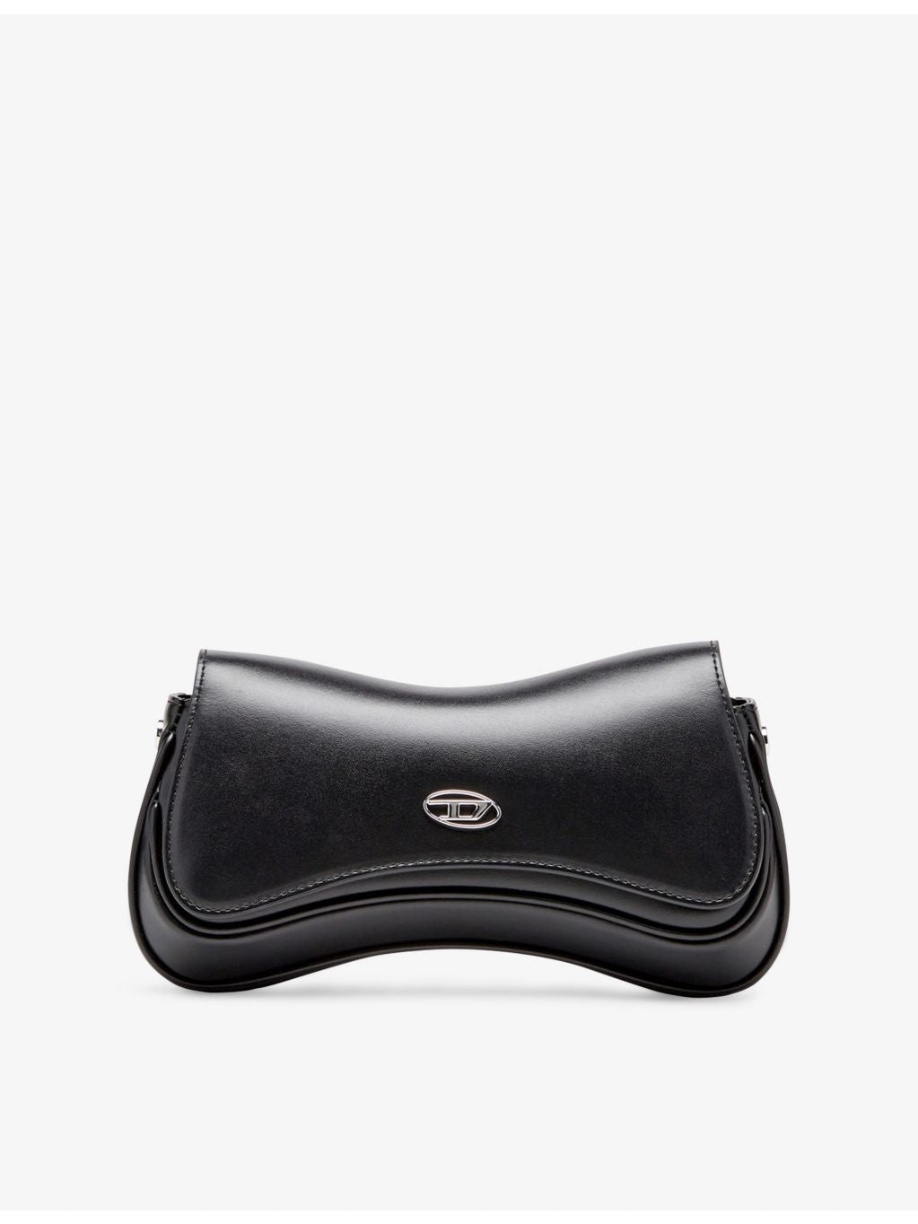 Diesel Play leather clutch bag with adjustable strap - British product