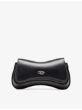 Diesel Play leather clutch bag with adjustable strap - British product