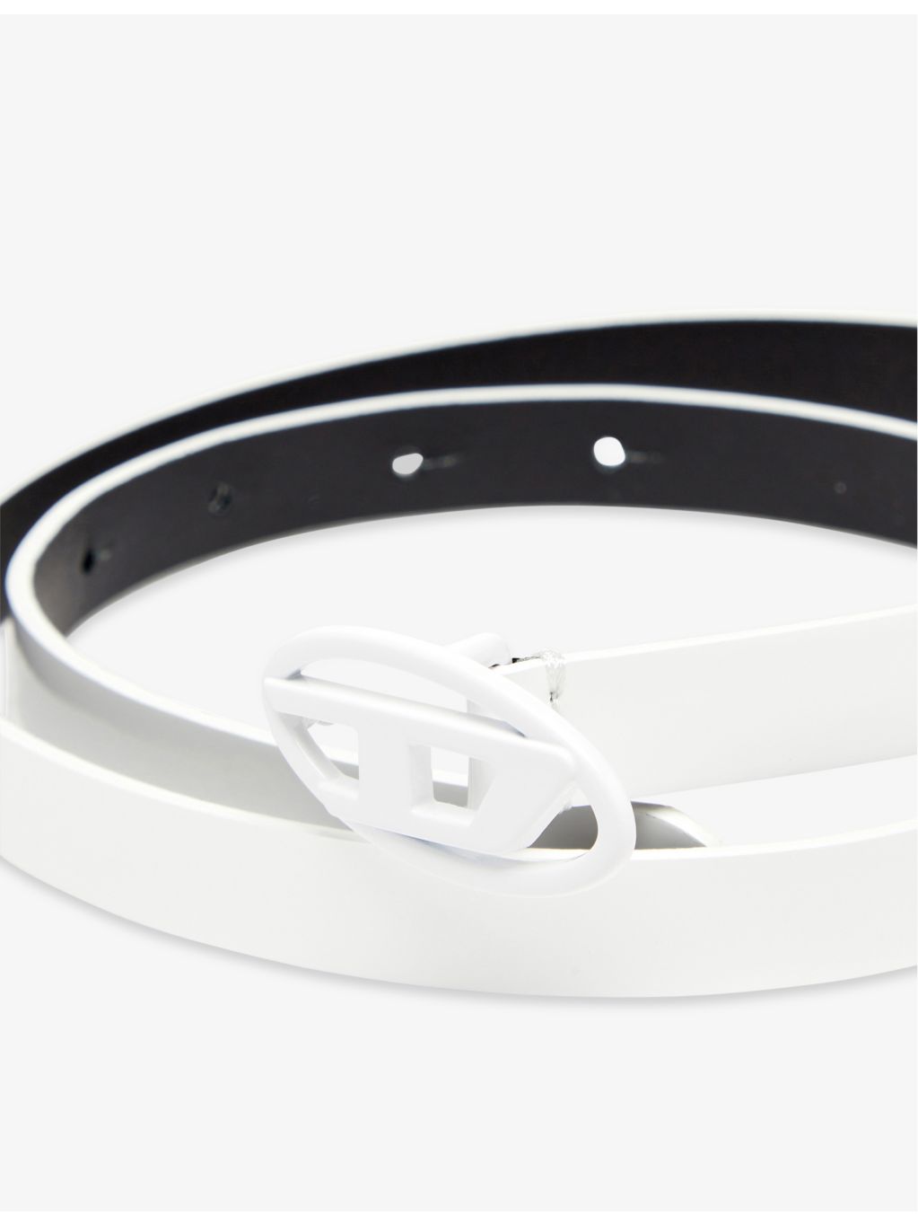Diesel leather belt B-Play 15 mirrored 1.4cm - British product