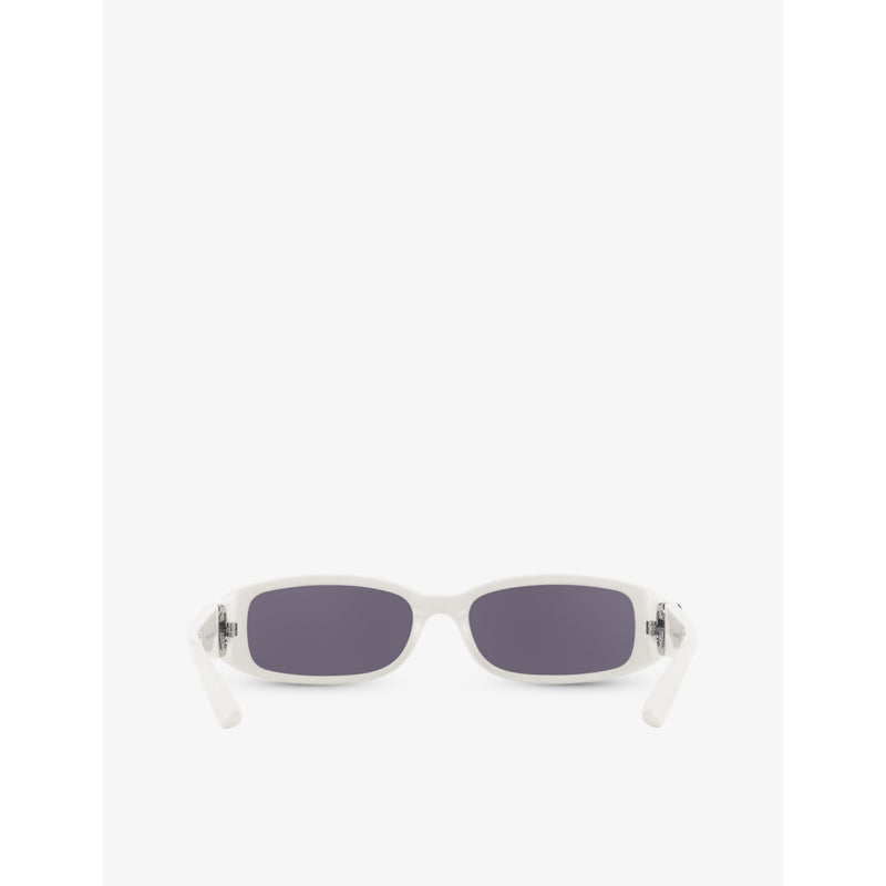 Gucci GG1661S rectangle acetate sunglasses 5.4cm lens - British product