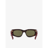 Gucci GG1664S square acetate sunglasses with tinted lenses, UK version