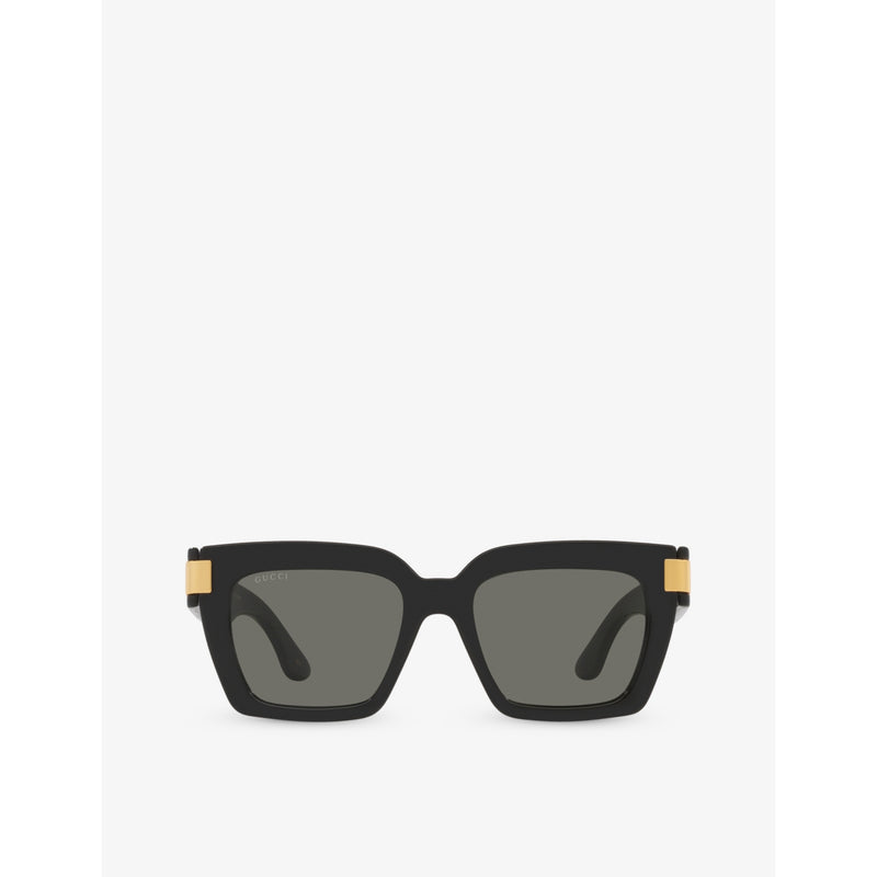 Gucci square acetate sunglasses GG1689S, UK version