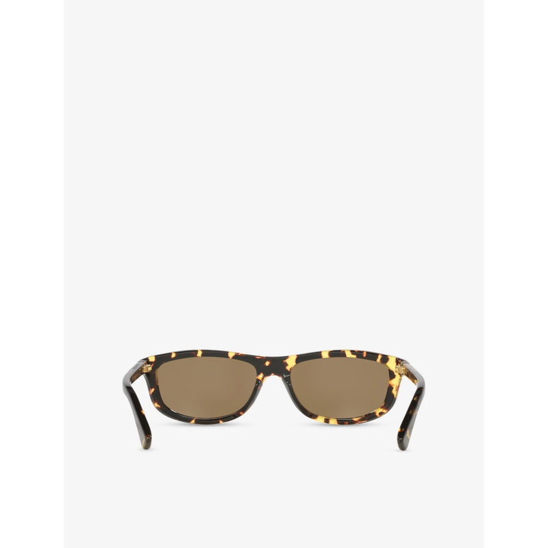 Bottega Veneta BV1327S tortoiseshell rectangle sunglasses (British brand)