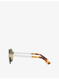 Bottega Veneta pilot-frame metal sunglasses BV1342S - British product