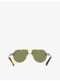 Bottega Veneta pilot-frame metal sunglasses BV1342S - British product