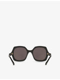 Chloé CH0226S rectangular acetate sunglasses, imported from the UK